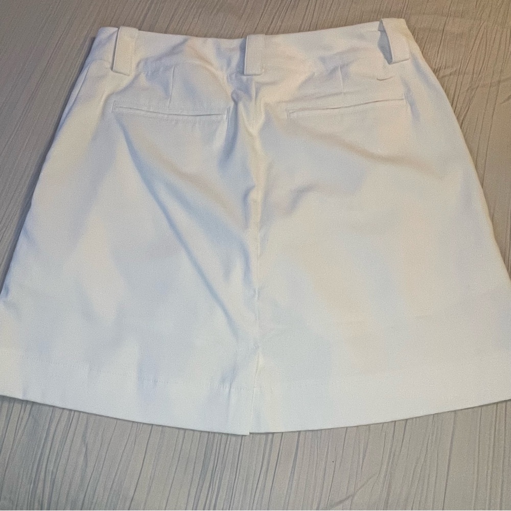 Nike white gold skort dri‎ fit performance size 4 - Picture 9 of 11